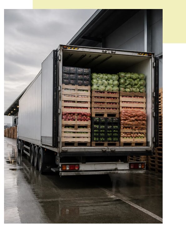 Перевозка плодоовощной продукции в Лобню по цене от 5163 р. | Агросервис-Лбн